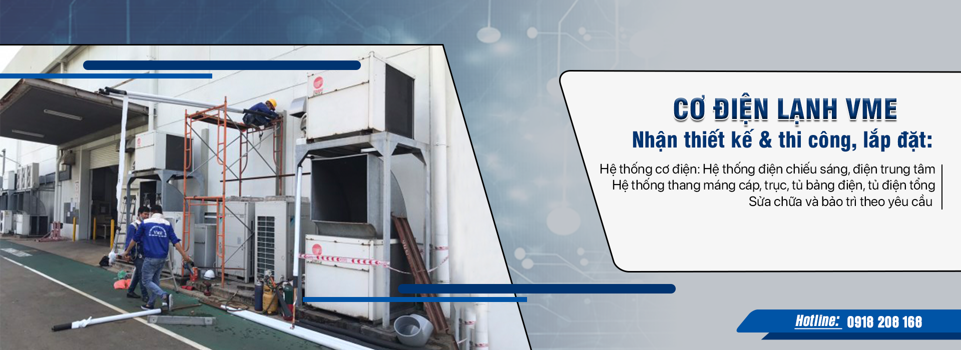 Công Ty TNHH Thương Mại Dịch Vụ Cơ Điện Lạnh VME
